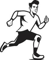 impactvol stormloop mannetje zwart vector logo ontwerp elegant sprint rennen mannetje personen zwart icoon