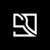 zo brief logo vector ontwerp, zo gemakkelijk en modern logo. zo luxueus alfabet ontwerp