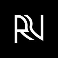 ru brief logo vector ontwerp, ru gemakkelijk en modern logo. ru luxueus alfabet ontwerp