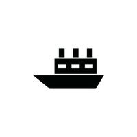 schip pictogram vector