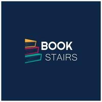 boek of bibliotheek logo voor boekhandels, boek bedrijven, uitgevers, encyclopedieën, bibliotheken, opleiding, digitaal boeken, vectoren