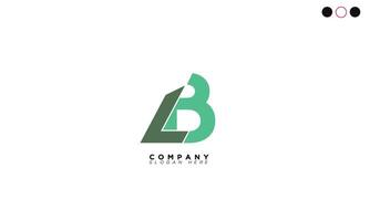 lb alfabet letters initialen monogram logo bl, l en b vector