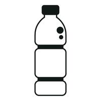 water fles mineraal drinken icoon gemakkelijk vector. verkoop machine vector