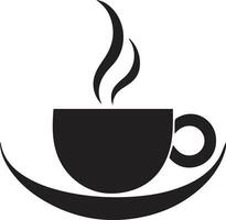 ai gegenereerd koffie winkel of cafe logo in wijnoogst stijl vector