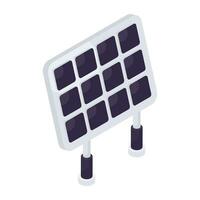 perfect design icoon van zonnepaneel vector