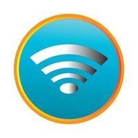 Wifi ucon logo vector ontwerp sjabloon