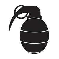 granaat icoon logo vector ontwerp sjabloon