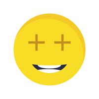 Positieve Emoji Vector Icon