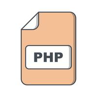 PHP Vector-pictogram vector