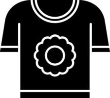 t-shirt glyph-pictogram vector