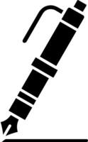 vulpen glyph-pictogram vector