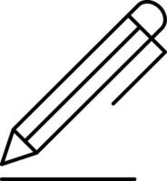 pen lijn icoon vector