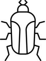 insect lijn icoon vector