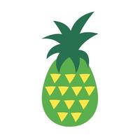 groene ananas icoon vector