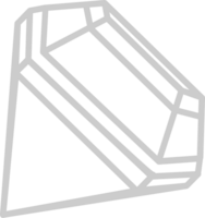 diamant lijn vector