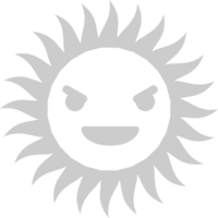 emoji zon vector