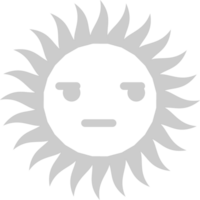 emoji zon vector