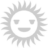 emoji zon vector