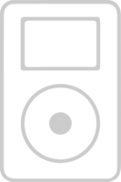 muziek mediaspeler vector