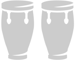 muziek percussie-instrumenten vector