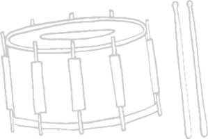 muziek drum vector