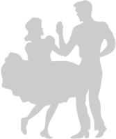 prom dansen vector