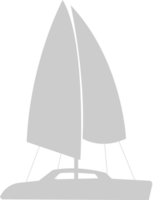 multihull zeilboot vector