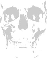 schedel grunge vector