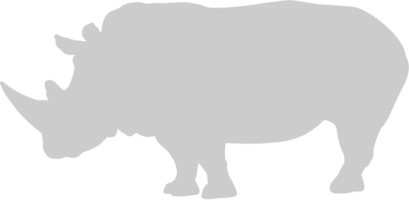 dier oorzaken neushoorn vector