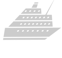 Cruise schip vector