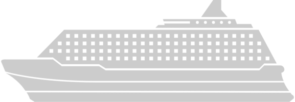 Cruise schip vector