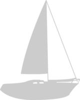 zeilboot vector