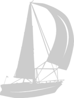 zeilboot vector