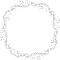 decoratie frame cirkel bloem vector