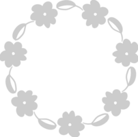 decoratie frame bloemen vector
