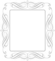 decoratie frame rechthoek vector