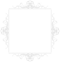 decoratie frame rechthoek vector