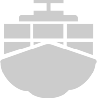 containerschip vector