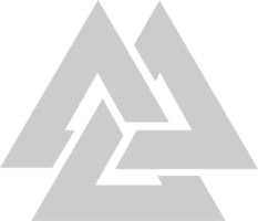 driehoek valknut vector