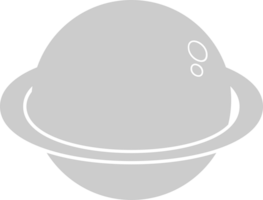 Saturnus planeet vector