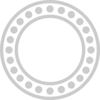 teken gloeilamp cirkel vector