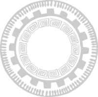 cirkel boho-stijl vector