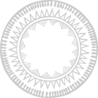 cirkel boho-stijl vector