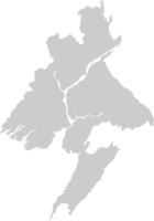 kaart van bangladesh vector