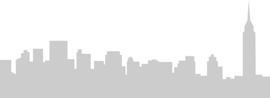 groot stad skylines vector