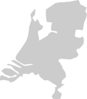 Nederland kaart vector