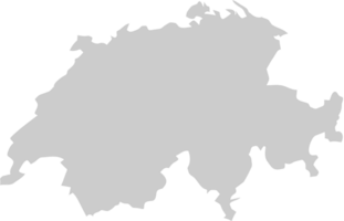 zwitserland kaart vector