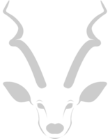 kudu hoofd vector