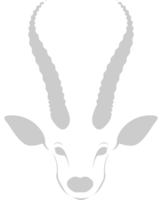 kudu hoofd vector