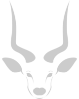 kudu hoofd vector